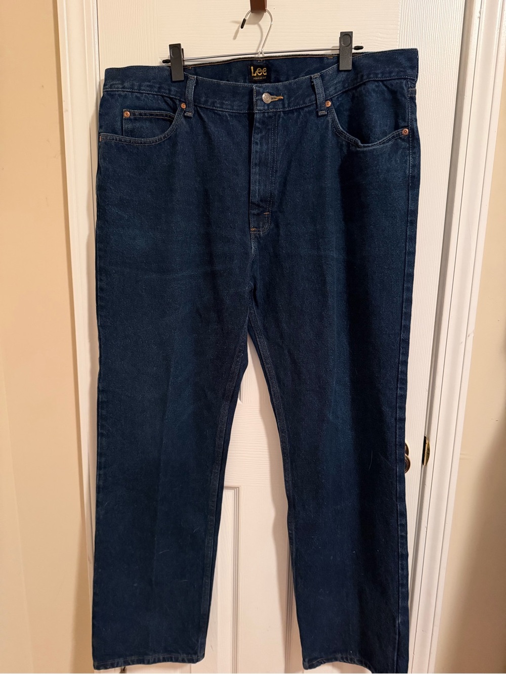 Lee Vintage Dark Wash Denim Jeans Size 42x34 - Picture 2 of 4